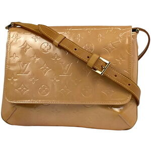 Louis Vuitton Thompson Street Shoulder Bag Vernis Patent Rose